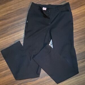 Vintage Top Marks Ladies Black Pants Size 10